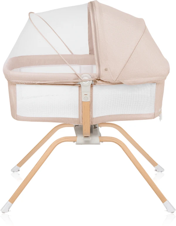 Дитяче ліжечко 3 в 1 Lionelo Malin EVO BEIGE NATURAL