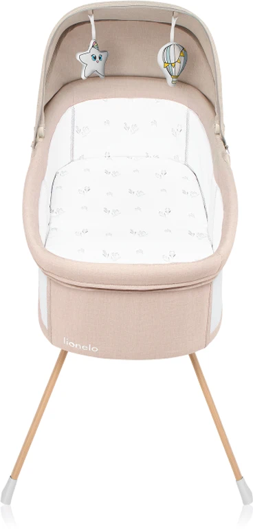 Дитяче ліжечко 3 в 1 Lionelo Malin EVO BEIGE NATURAL
