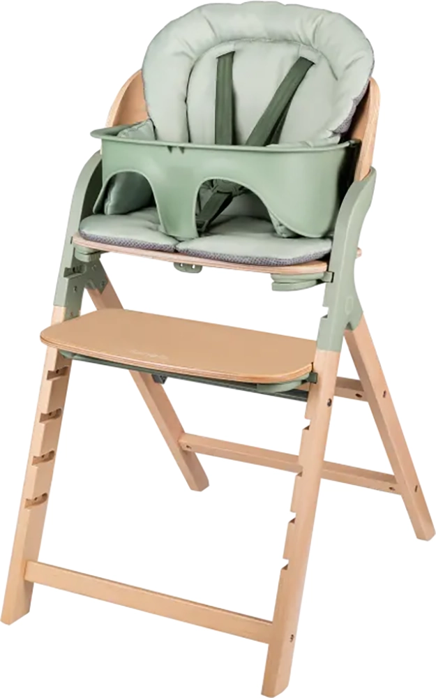 Стільчик для годування Lionelo Megan Green Wood