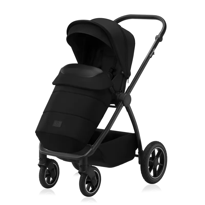 Коляска 3 в 1 Lionelo Meril Black Onyx