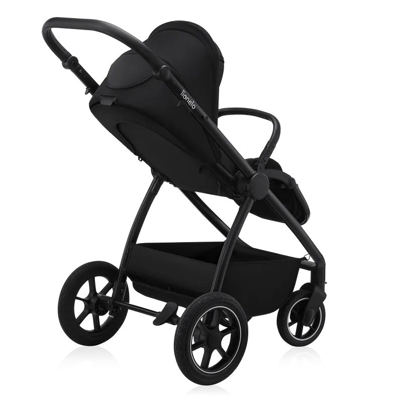 Коляска 3 в 1 Lionelo Meril Black Onyx
