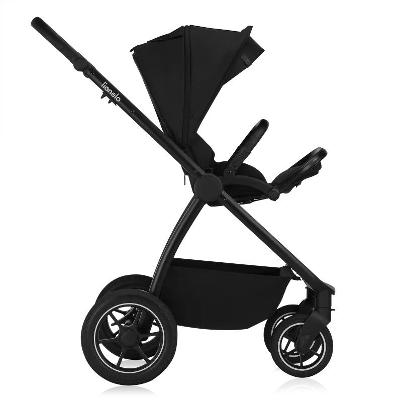 Коляска 3 в 1 Lionelo Meril Black Onyx
