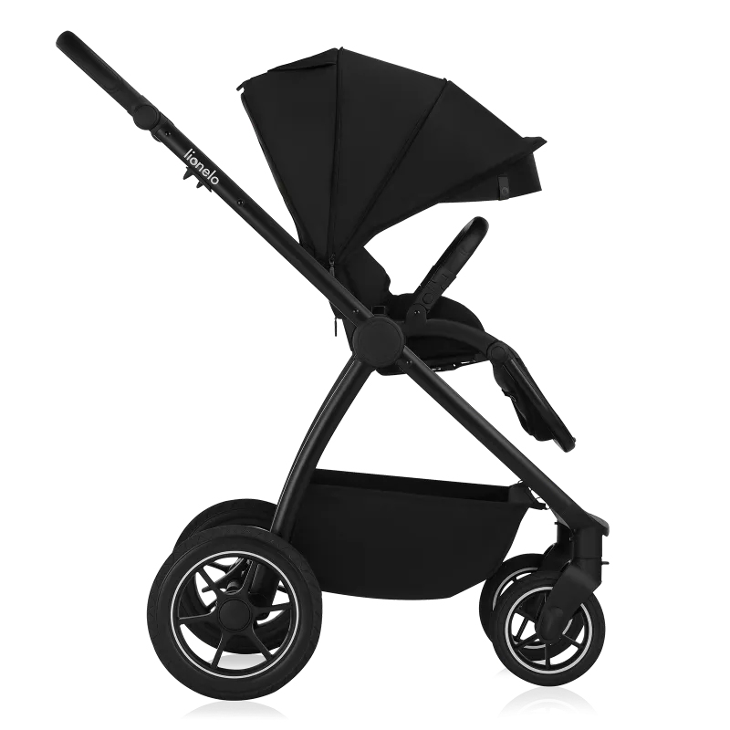 Коляска 3 в 1 Lionelo Meril Black Onyx