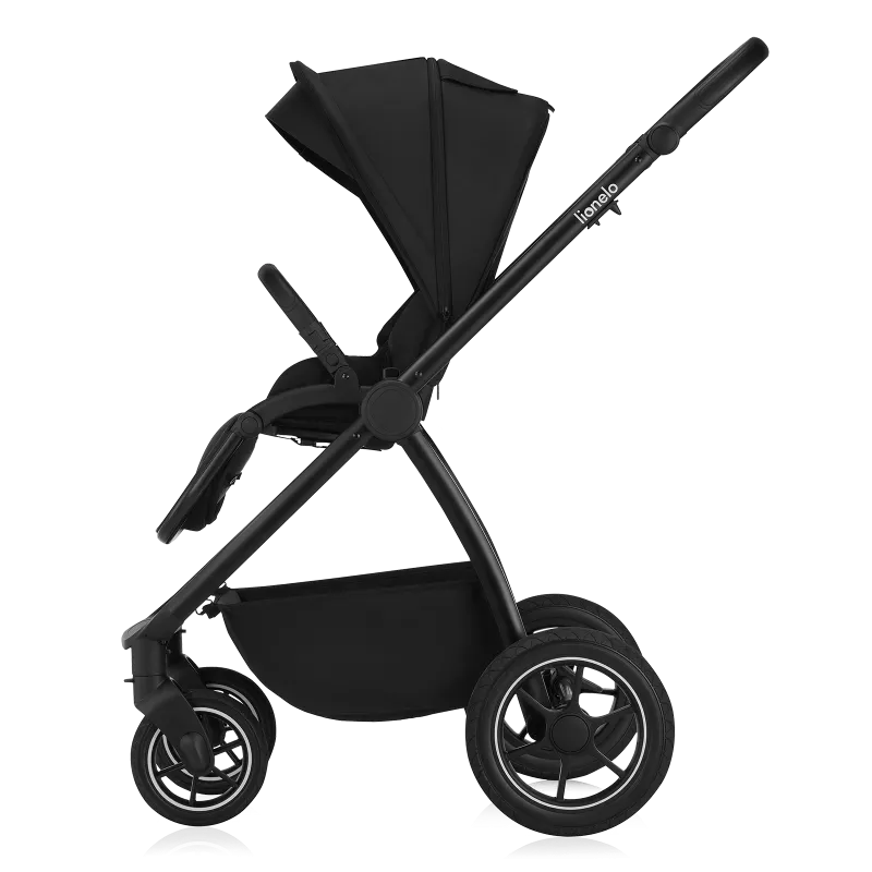 Коляска 3 в 1 Lionelo Meril Black Onyx