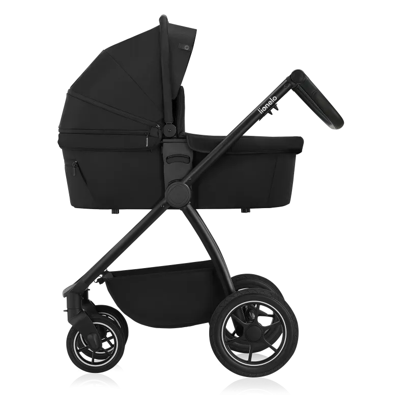 Коляска 3 в 1 Lionelo Meril Black Onyx