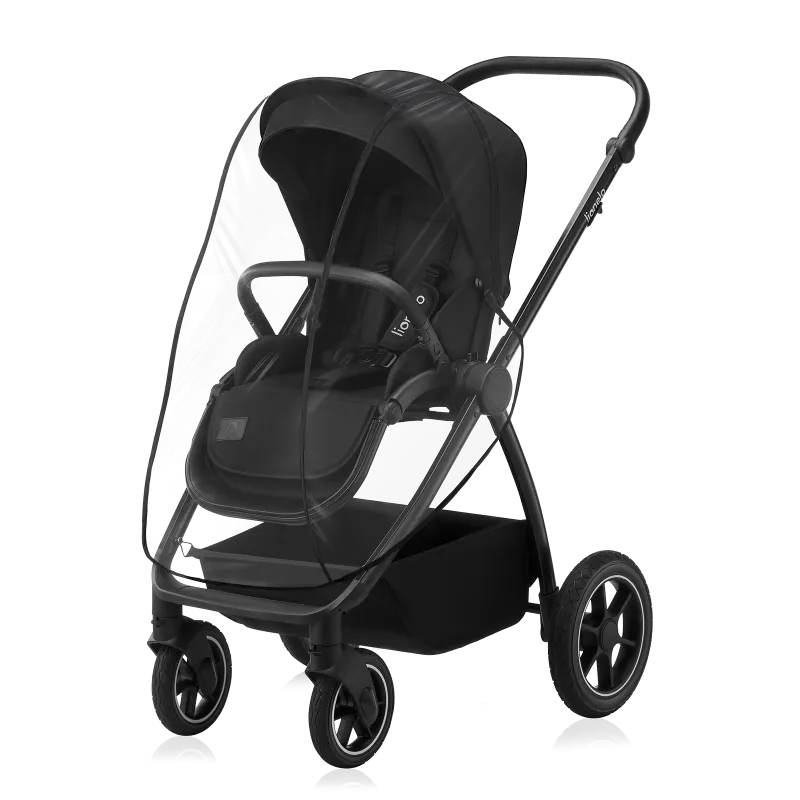 Коляска 3 в 1 Lionelo Meril Black Onyx