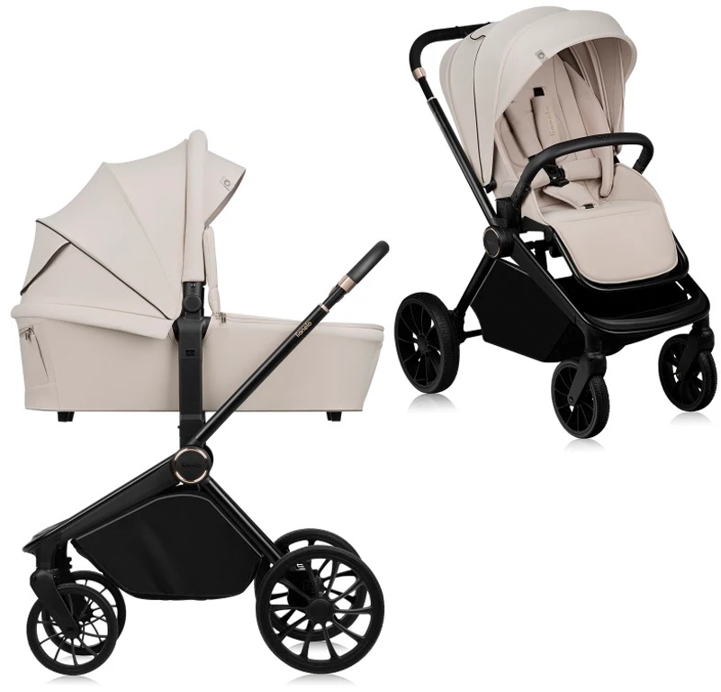 Коляска 2 в 1 Lionelo Mika Plus Beige Sand