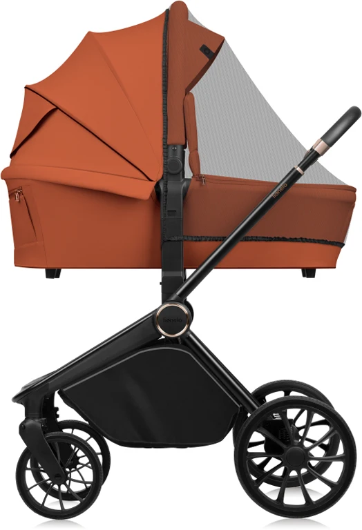 Коляска 2 в 1 Lionelo Mika Plus Brown Rust
