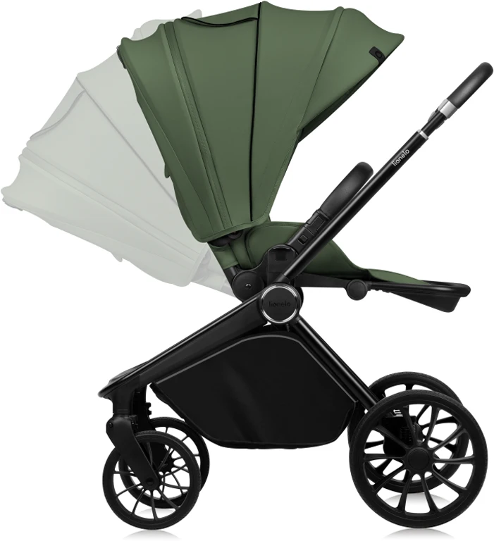 Коляска 2 в 1 Lionelo Mika Plus Green Olive
