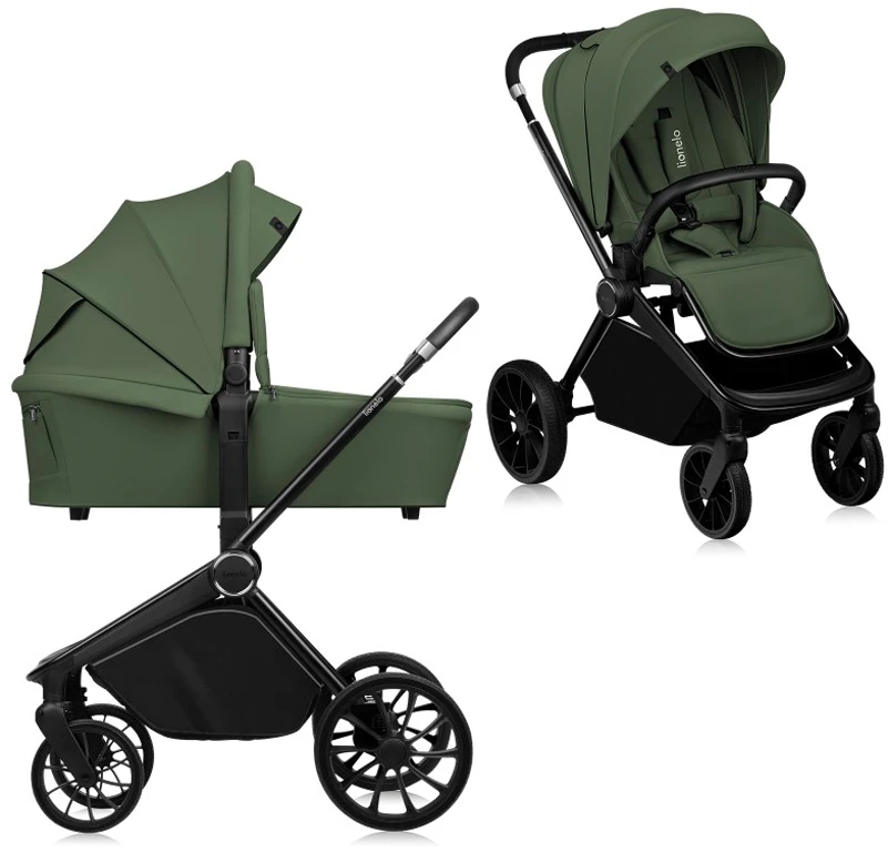 Коляска 2 в 1 Lionelo Mika Plus Green Olive