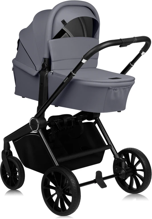 Коляска 2 в 1 Lionelo Mika Plus Grey Stone