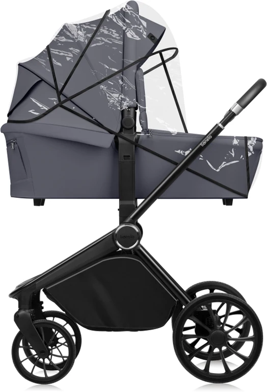 Коляска 2 в 1 Lionelo Mika Plus Grey Stone