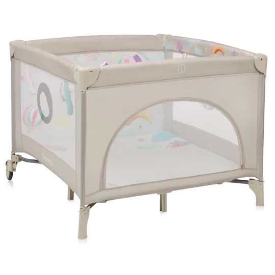 Манеж Lionelo Mille Plus GREY BEIGE