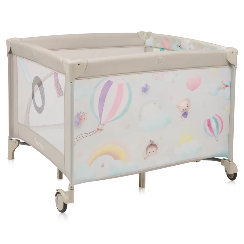 Манеж Lionelo Mille Plus GREY BEIGE