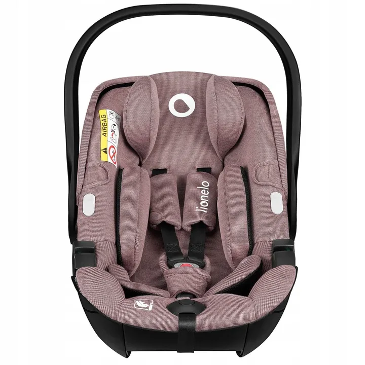 Автокрісло з базою Lionelo Moxie i-size, що обертається, 40-87 см PINK MAUVE