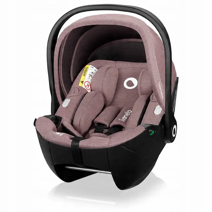 Автокрісло з базою Lionelo Moxie i-size, що обертається, 40-87 см PINK MAUVE