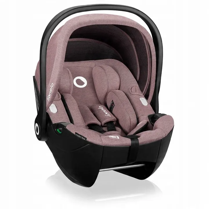 Автокрісло з базою Lionelo Moxie i-size, що обертається, 40-87 см PINK MAUVE