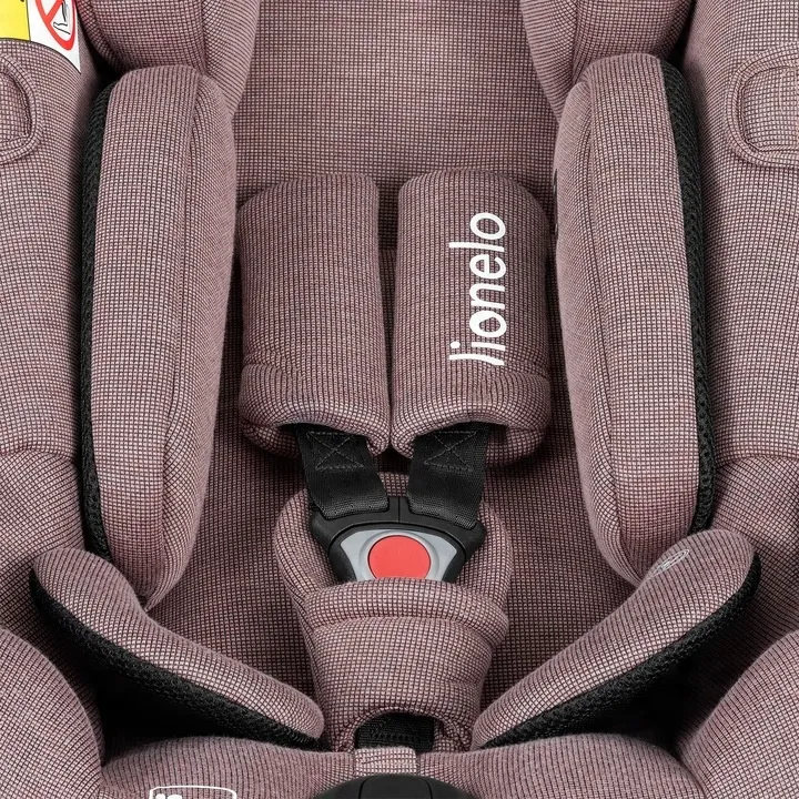 Автокрісло з базою Lionelo Moxie i-size, що обертається, 40-87 см PINK MAUVE