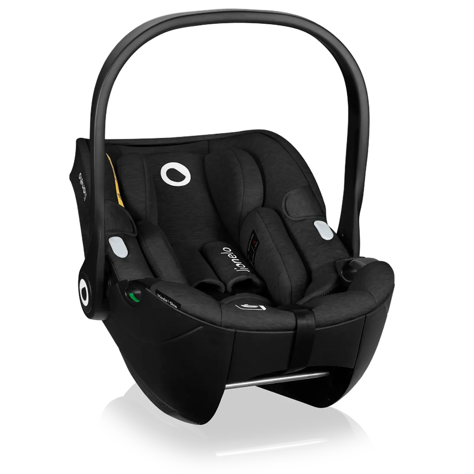 Автокрісло з базою Lionelo Moxie i-size, що обертається, 40-87 см BLACK CARBON