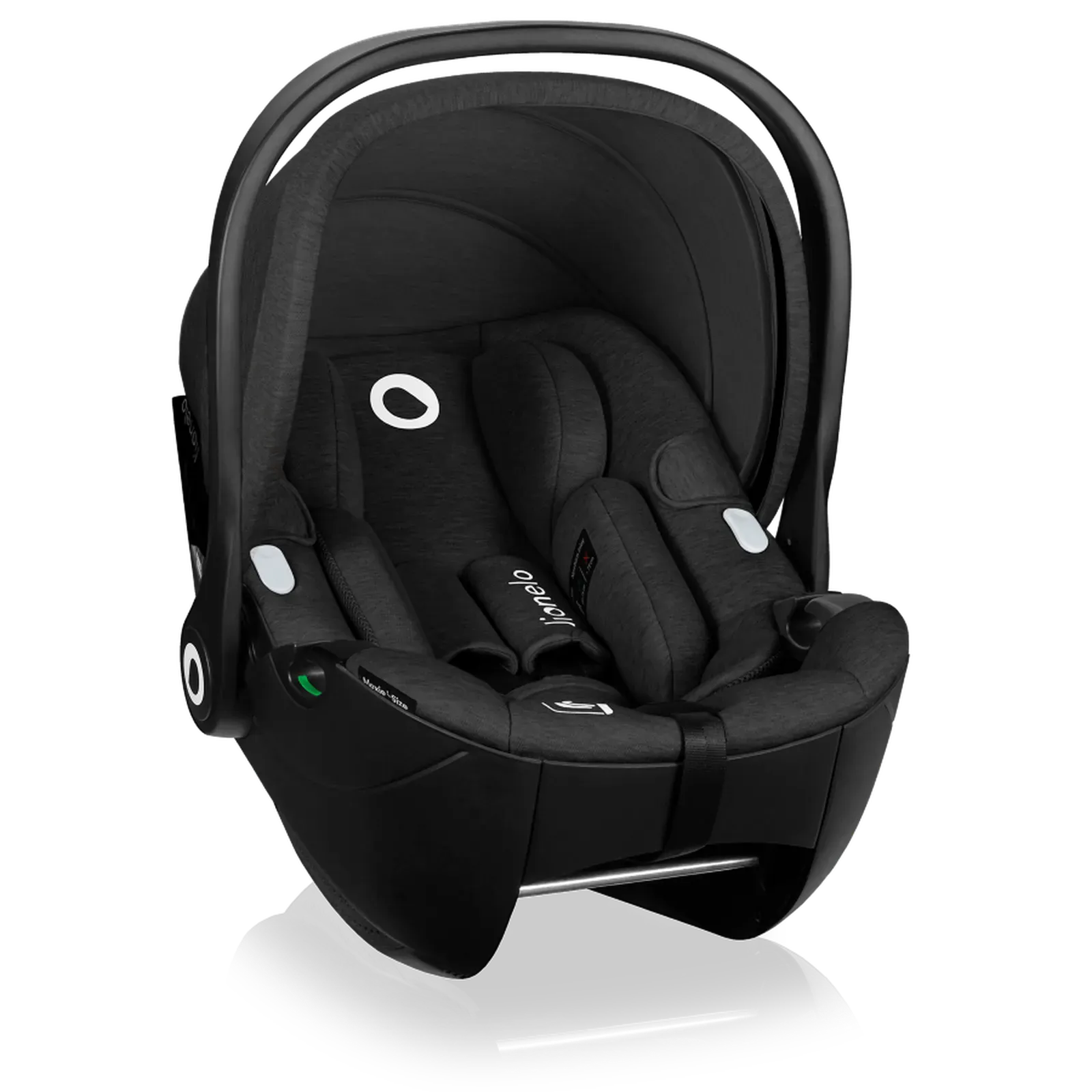 Автокрісло з базою Lionelo Moxie i-size, що обертається, 40-87 см BLACK CARBON