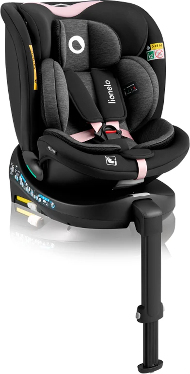 Автокрісло Lionelo Navy i-Size Black Pink