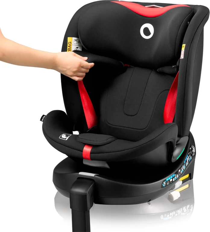 Автокрісло Lionelo Navy i-Size Black Red
