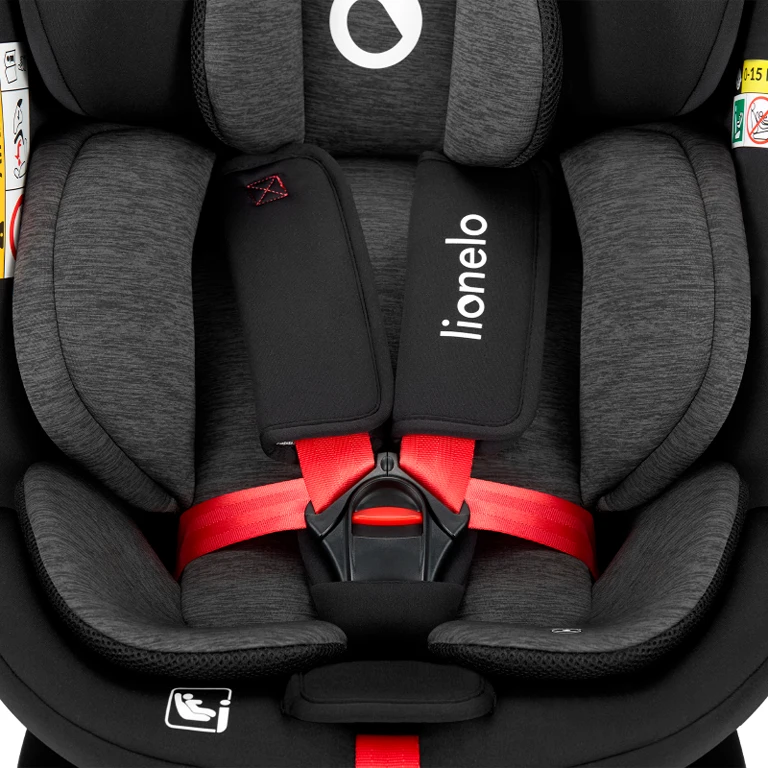 Автокрісло Lionelo Navy i-Size Black Red