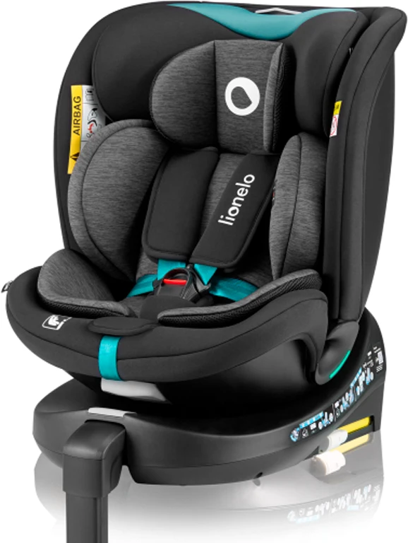 Автокресло Lionelo Navy i-Size Black Turquoise