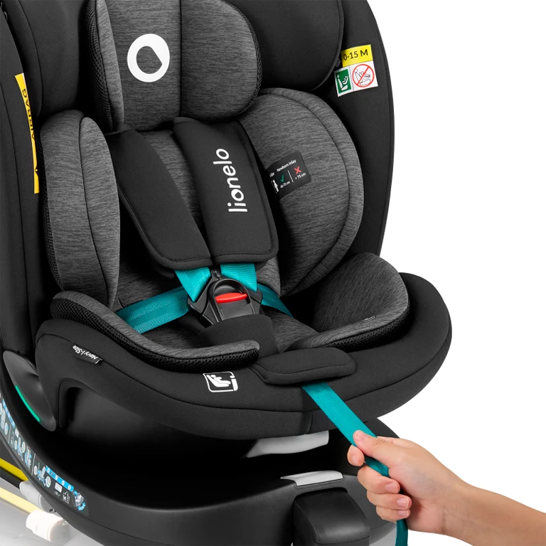 Автокрісло Lionelo Navy i-Size Black Turquoise