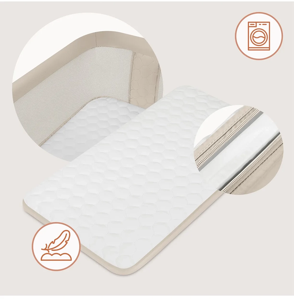 Ліжечко 3 в 1 Lionelo Pari Beige Cream