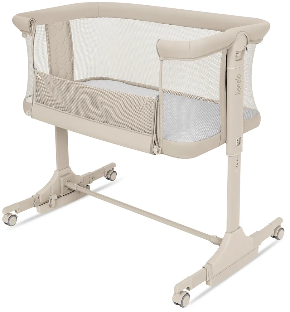 Ліжечко 3 в 1 Lionelo Pari Beige Cream