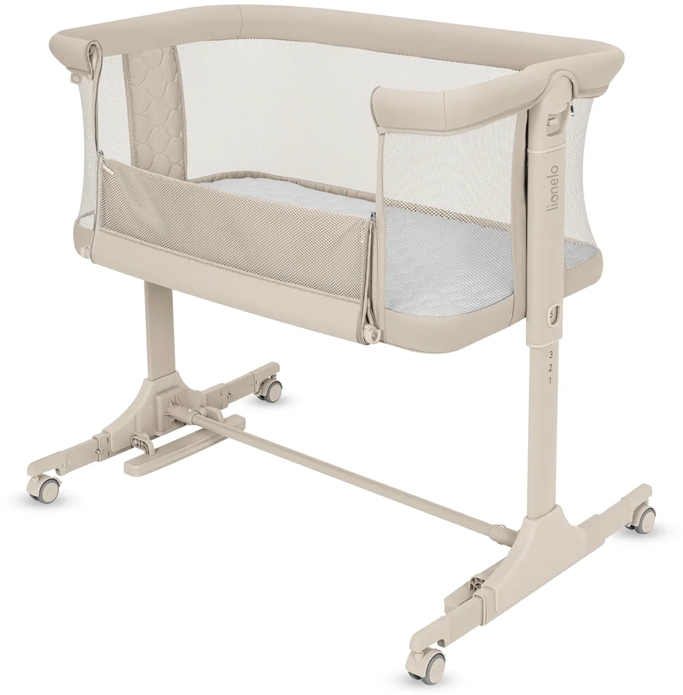 Ліжечко 3 в 1 Lionelo Pari Beige Cream