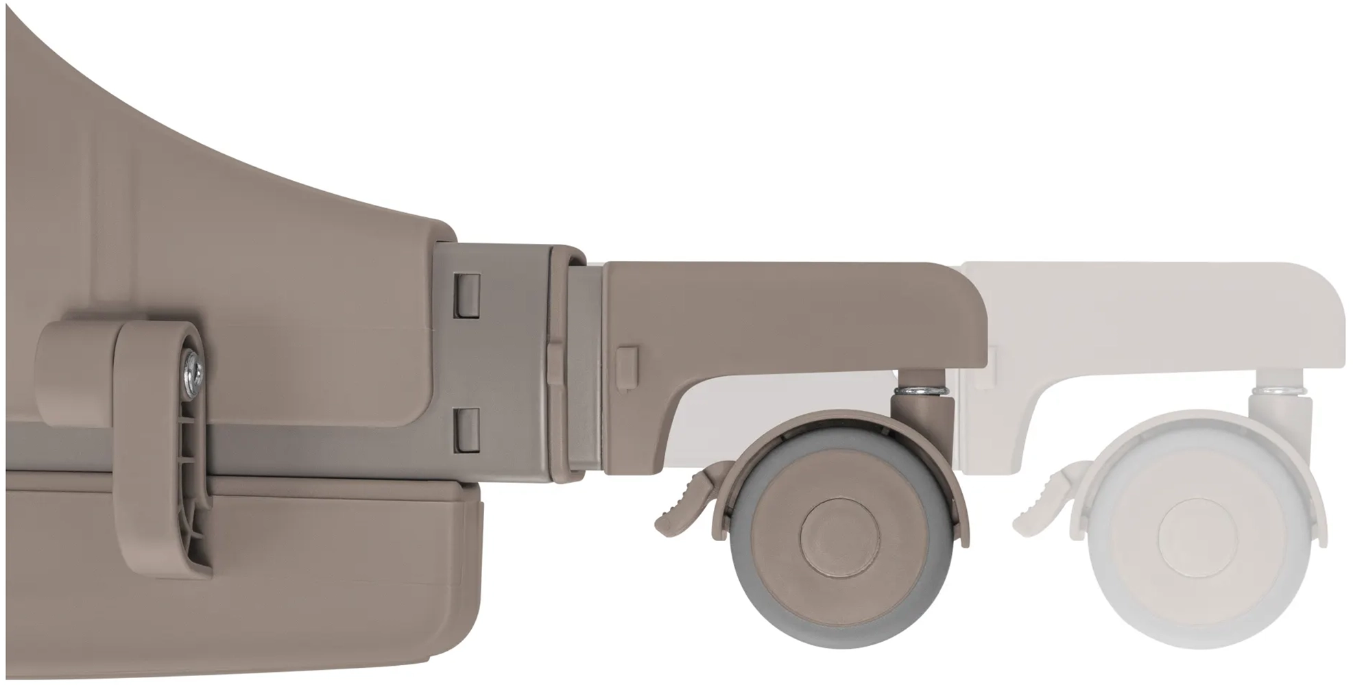 Ліжечко 3 в 1 Lionelo Pari Taupe Beige