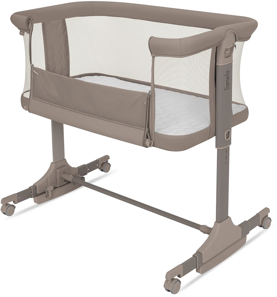 Ліжечко 3 в 1 Lionelo Pari Taupe Beige