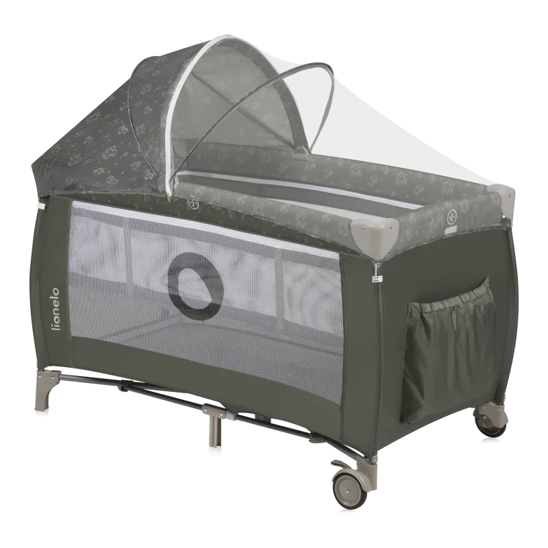 Манеж-ліжечко Lionelo Sven Plus BEIGE OLIVE