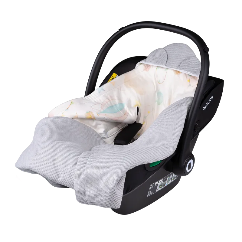 Теплий конверт Lionelo Swaddle Blanket Grey Balloon