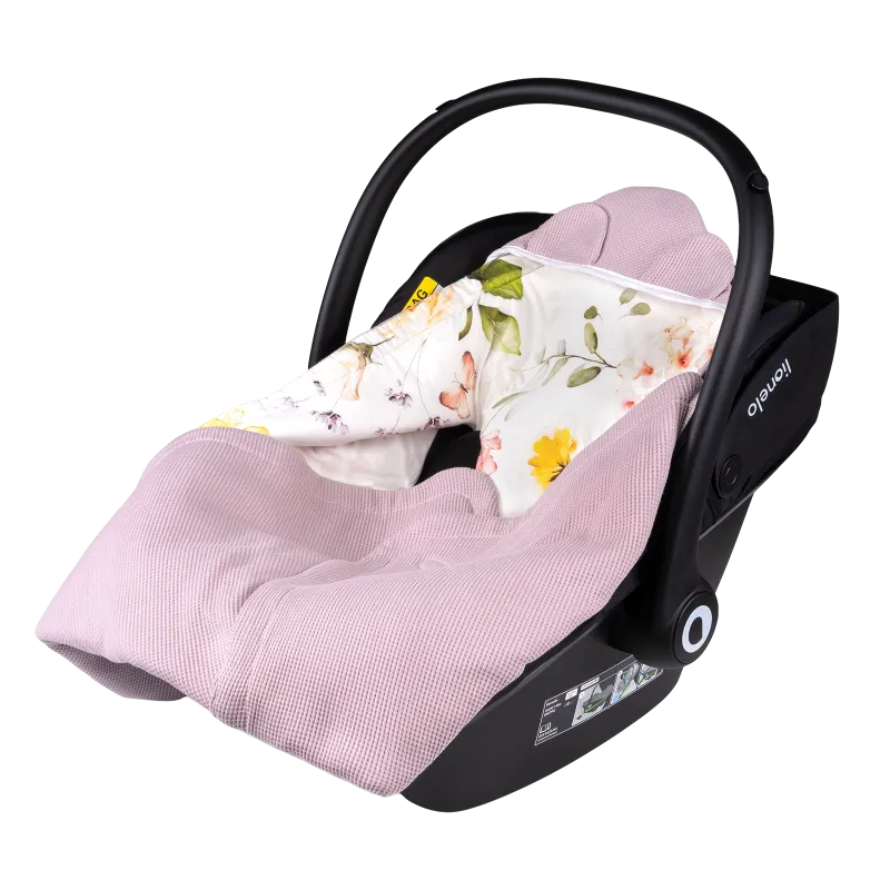 Теплий конверт Lionelo Swaddle Blanket Pink Flower
