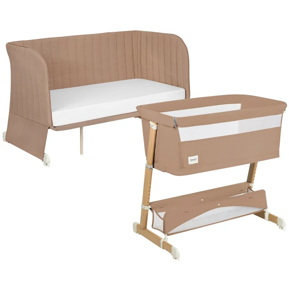 Кроватка 5 в 1 Lionelo Thomi Plus Beige Carmel