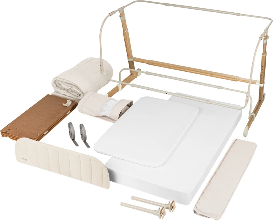 Ліжечко 5 в 1 Lionelo Thomi Plus Beige Sand