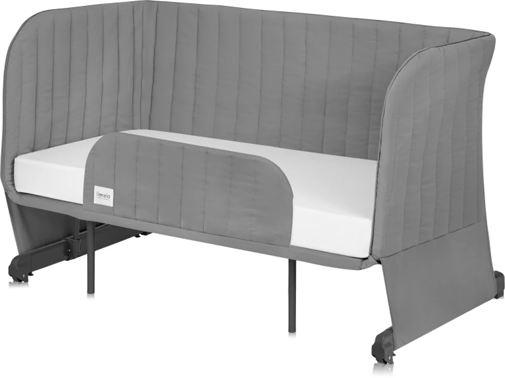 Ліжечко 5 в 1 Lionelo Thomi Plus Grey Concrete