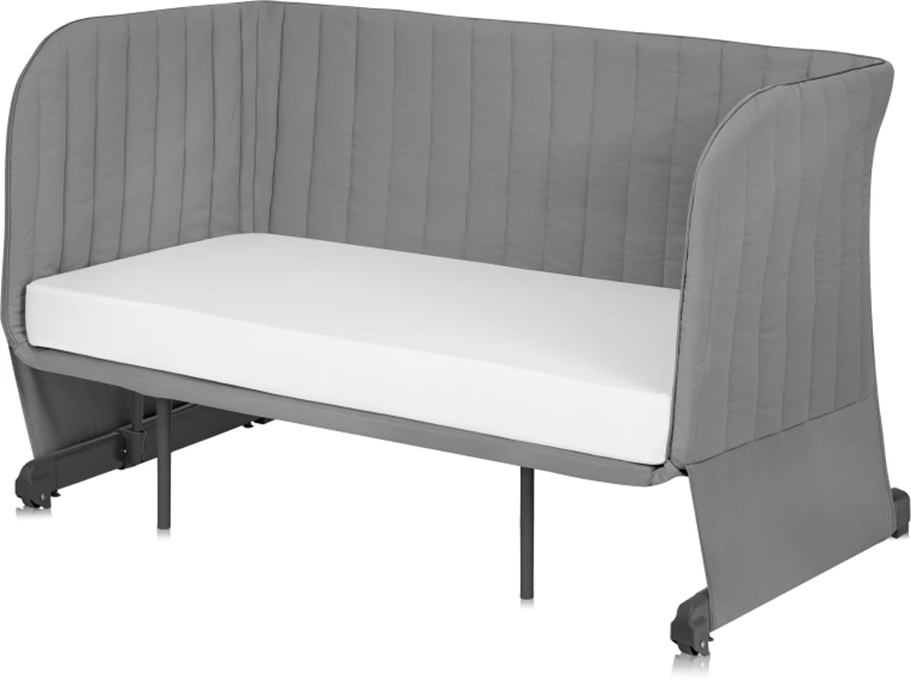 Ліжечко 5 в 1 Lionelo Thomi Plus Grey Concrete