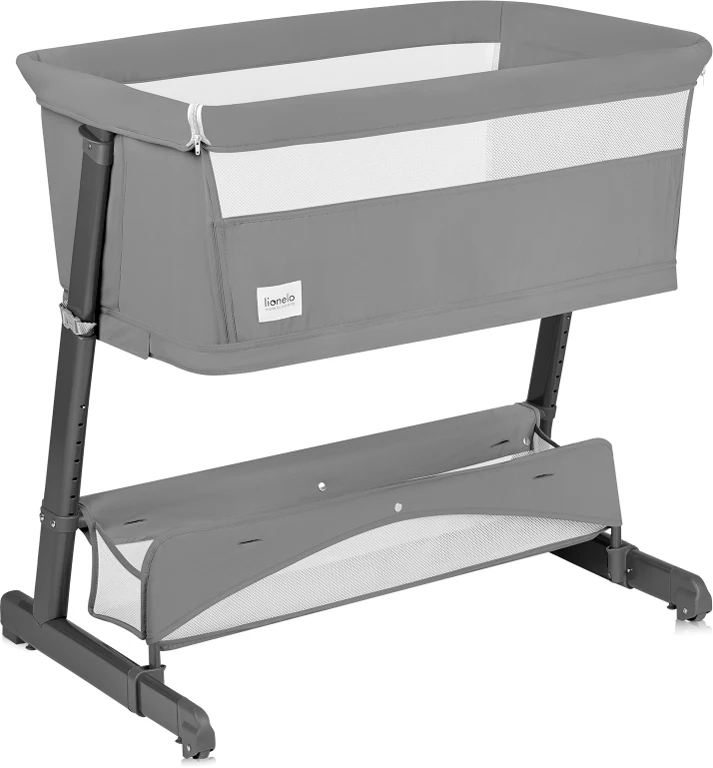 Ліжечко 5 в 1 Lionelo Thomi Plus Grey Concrete