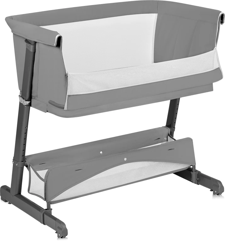 Ліжечко 5 в 1 Lionelo Thomi Plus Grey Concrete