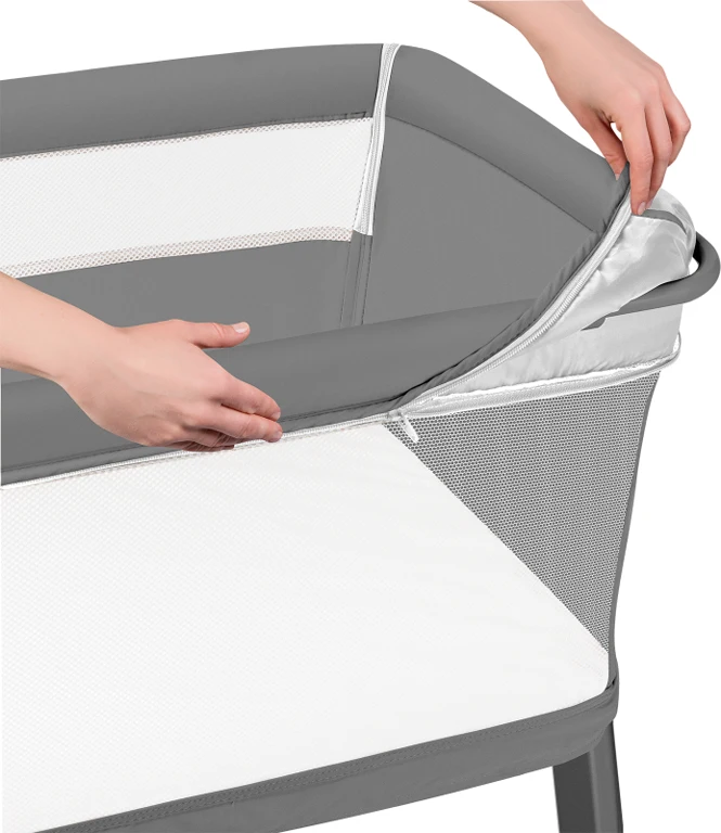 Ліжечко 5 в 1 Lionelo Thomi Plus Grey Concrete