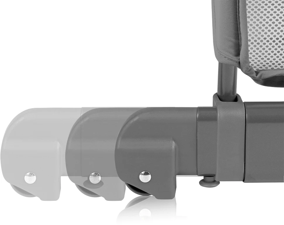 Ліжечко 5 в 1 Lionelo Thomi Plus Grey Concrete