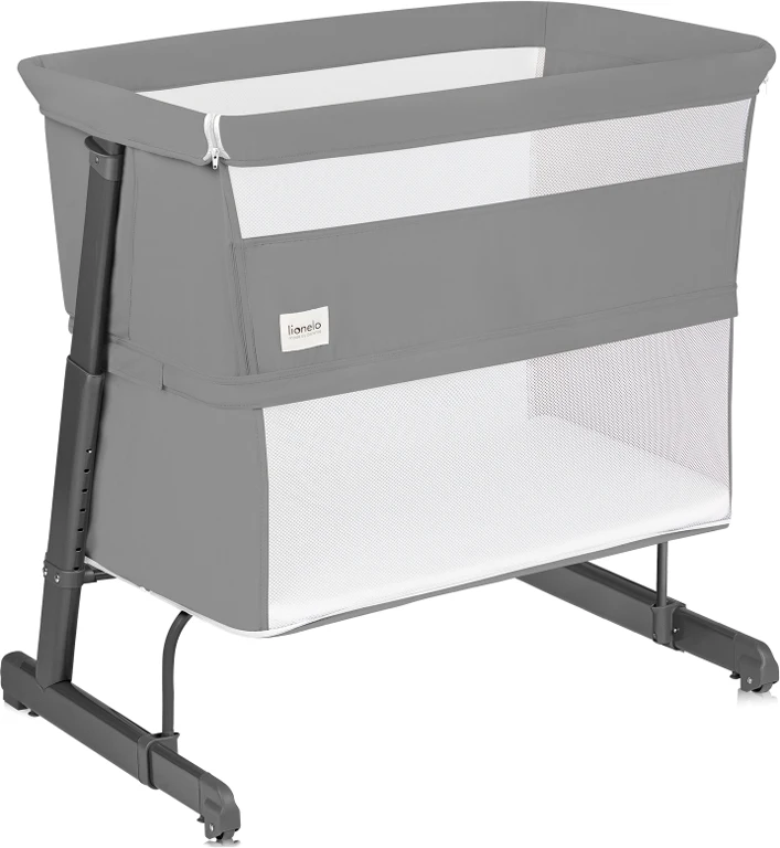 Ліжечко 5 в 1 Lionelo Thomi Plus Grey Concrete