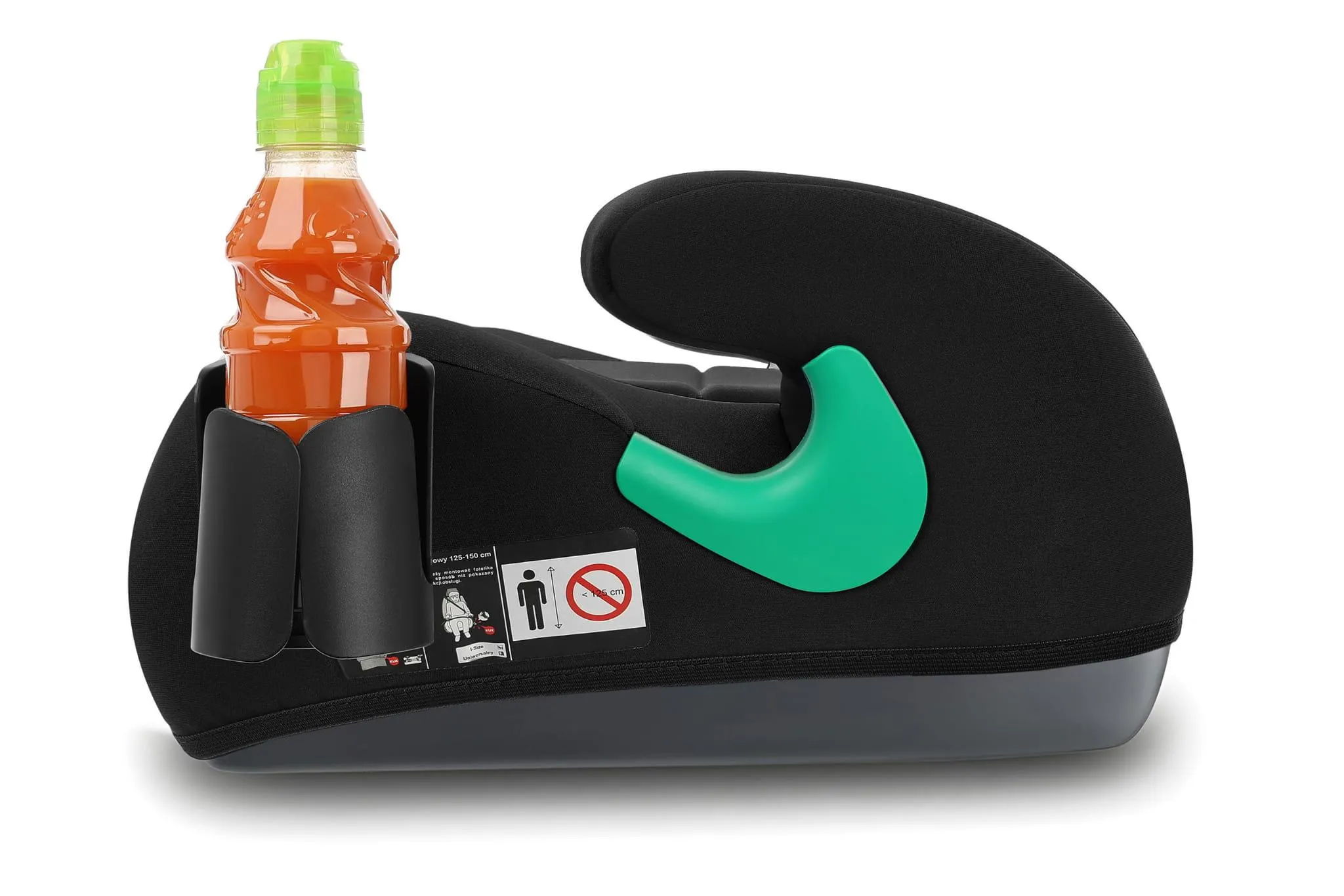 Автокресло бустер Little Rider Boost Black 125-150 см