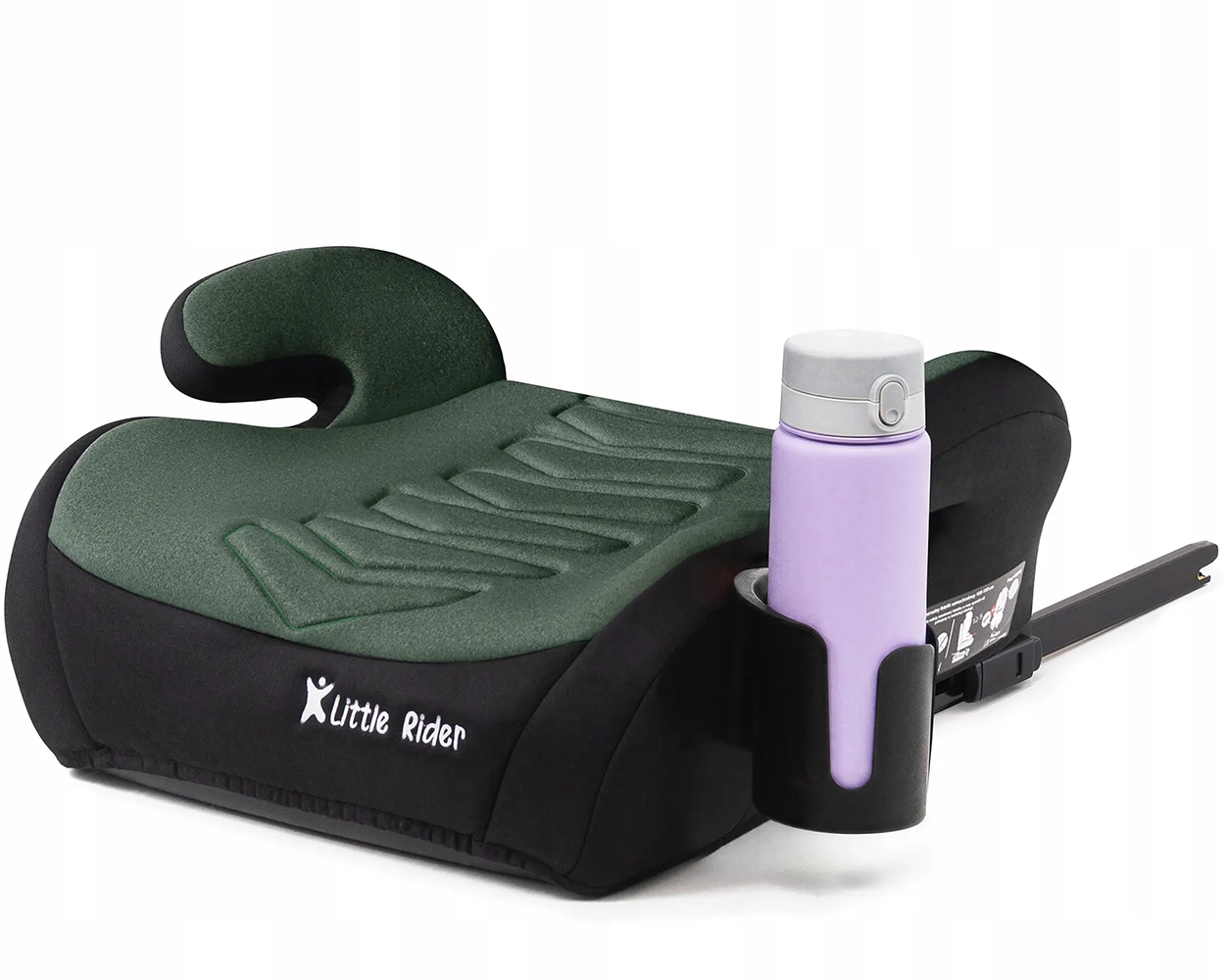 Автокресло Little Rider Leonardo Isofix  2 в 1 Green 100-150 см