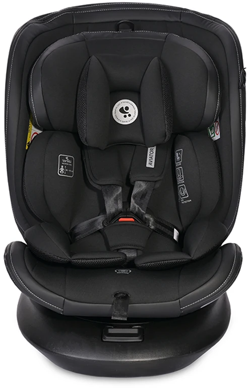 Автокрісло Lorelli Aviator i-Size Isofix 360° Black Jasper