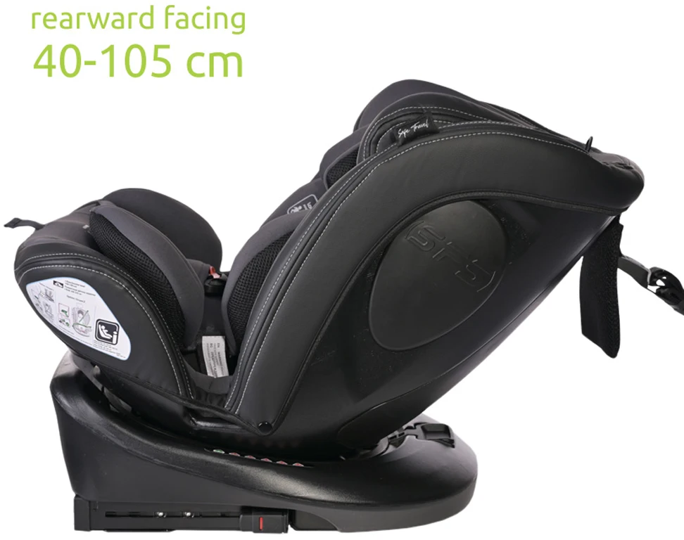 Автокрісло Lorelli Aviator i-Size Isofix 360° Black Jasper